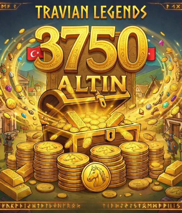 Travian Legends 3750 Altın TR
