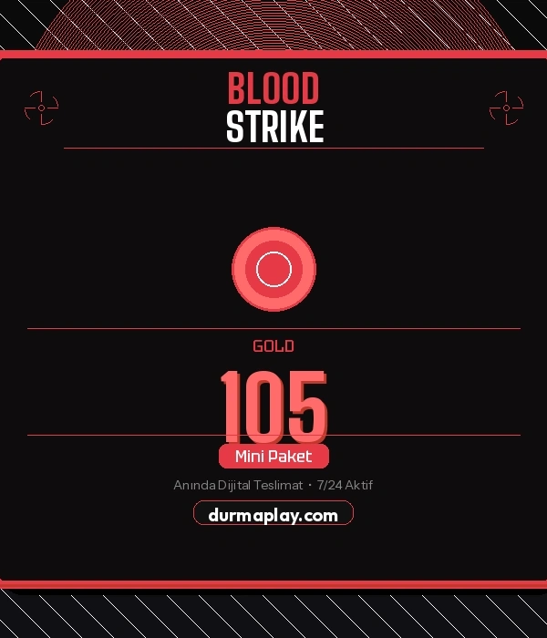 Blood Strike 100 + 5 Altın TR