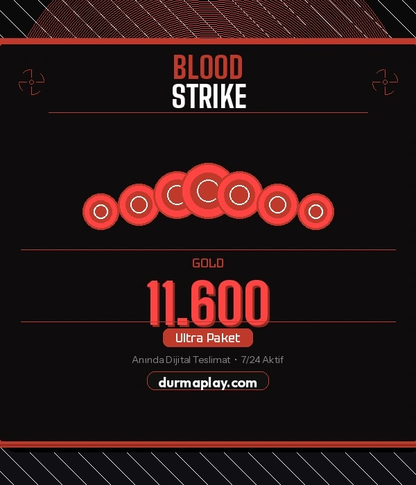 Blood Strike 10.000 + 1600 Gold TR