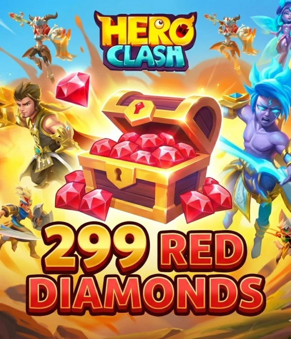 HERO CLASH 299 Rote Diamanten