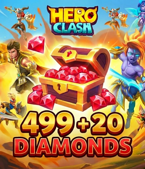 HERO CLASH 499 Rotdiamanten
