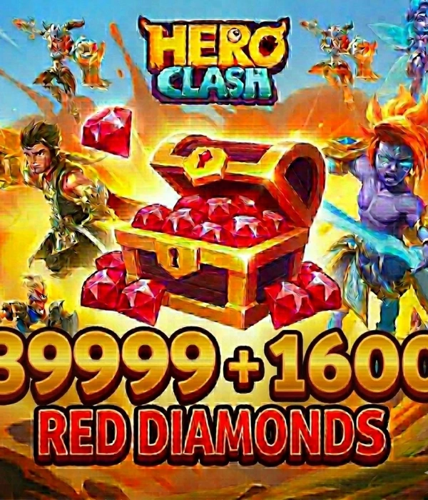 Hero Clash 39999 Rote Diamanten