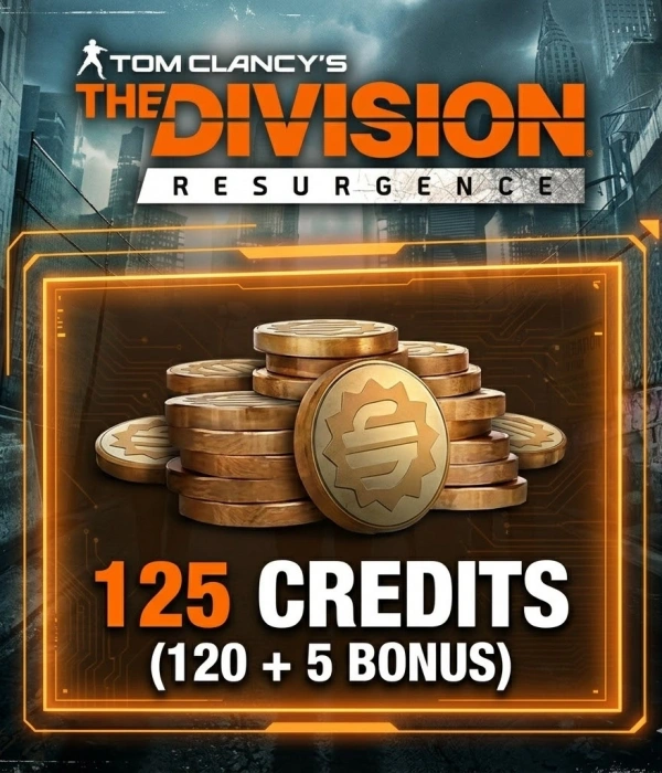125 Credits (120 + 5 Bonus)
