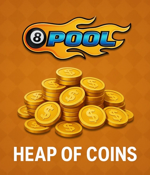8 BALL POOL Heap Of Coins