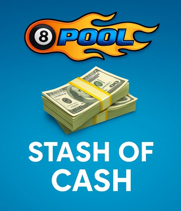 8 Ball Pool Stack of Cash