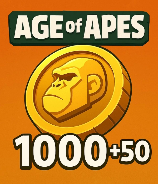 Age Of Apes 1000 + 50 Coin