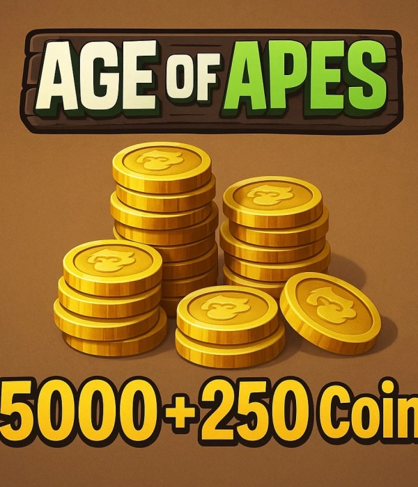Age Of Apes 5000 + 250 Coin
