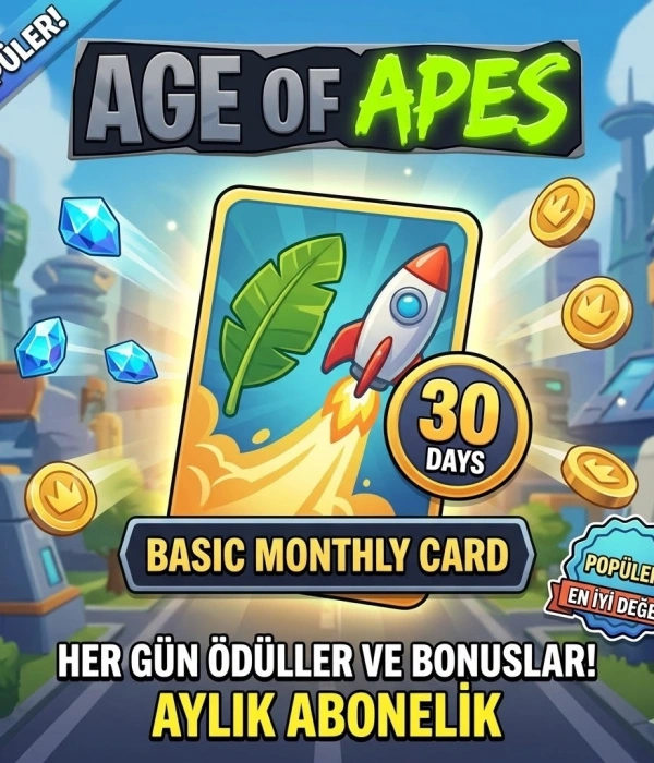 Age of Apes Basic Monthly Card