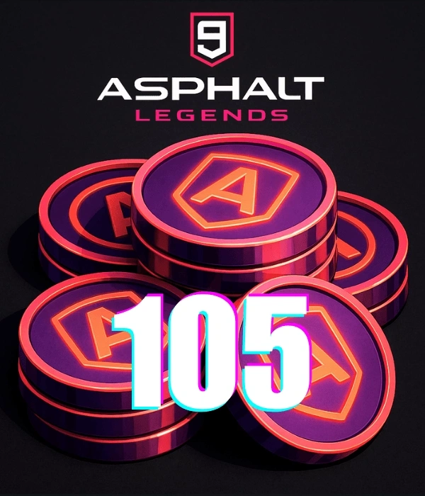 Asphalt 9: Legends 105 Tokens
