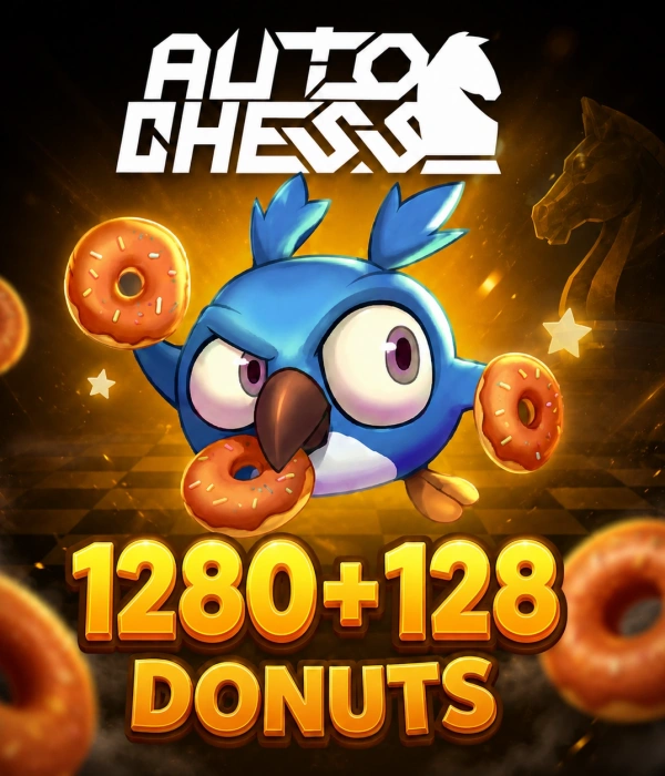 Auto Chess 1280 + 128 Donuts