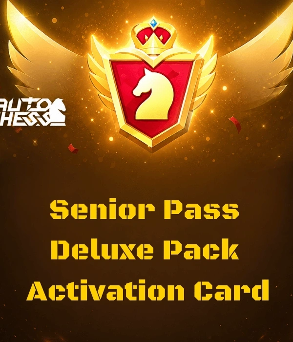 Auto Chess Senior Pass Deluxe Pack Activation Card