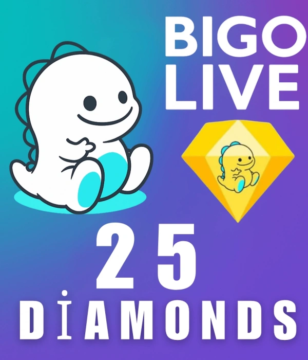 Bigo Live 25 Diamonds