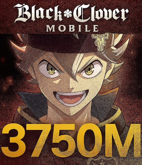 Black Clover Mobile 3750 M