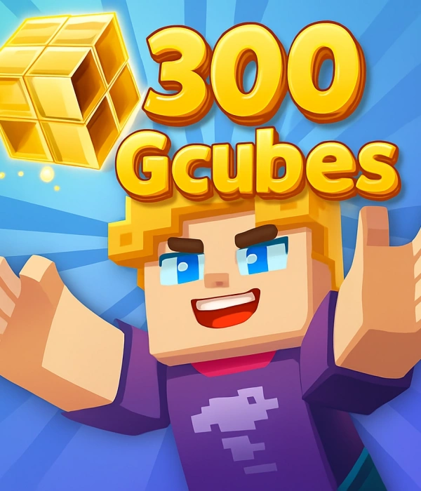 Blockman Go 300 Gcubes