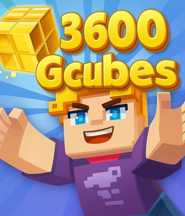 Blockman Go 3600 Gcubes