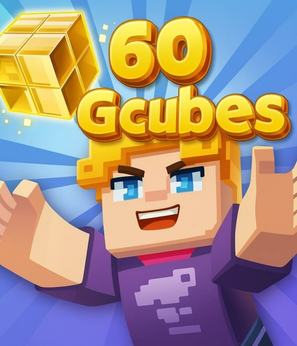 Blockman Go 60 Gcubes