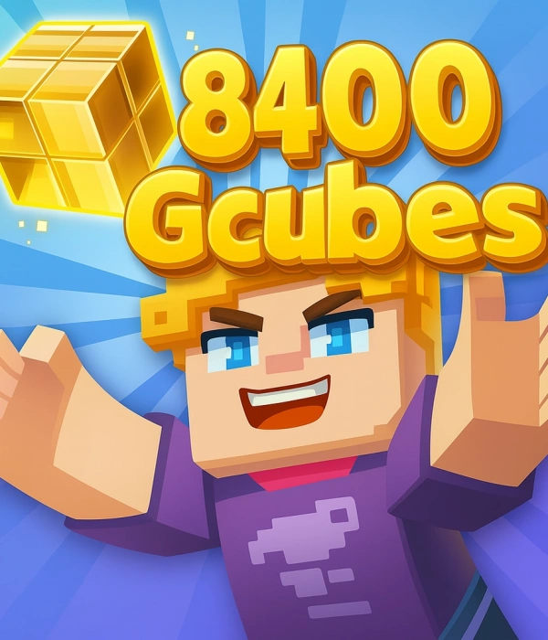 Blockman Go 8400 Gcubes