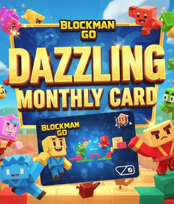 Blockman Go Dazziling Monthly Card