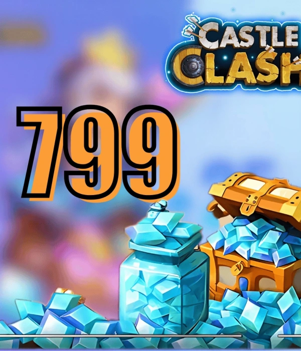 Castle Clash - 799 Rhinestones