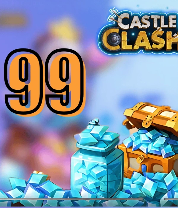 Castle Clash - 99 Rhinestones