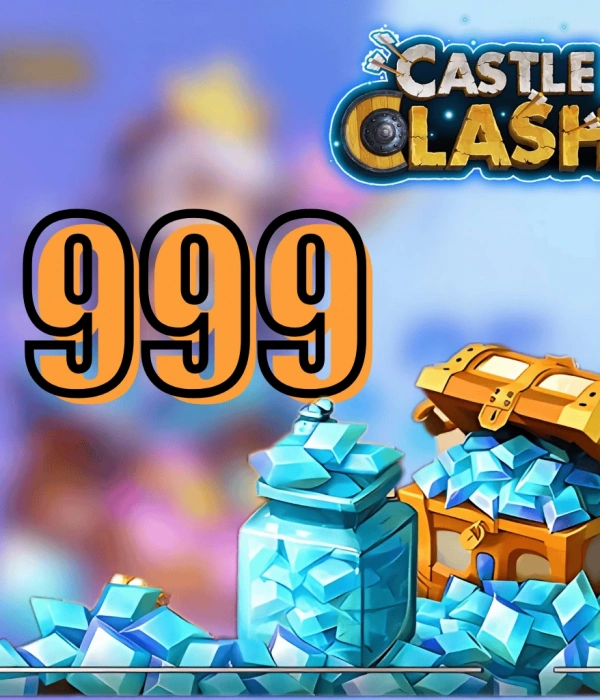 Castle Clash - 999 Rhinestones