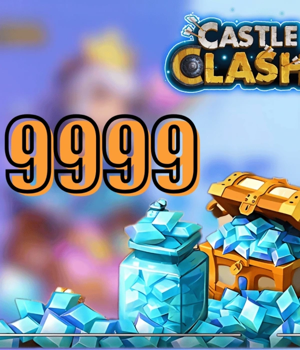 Castle Clash - 9999 Rhinestones