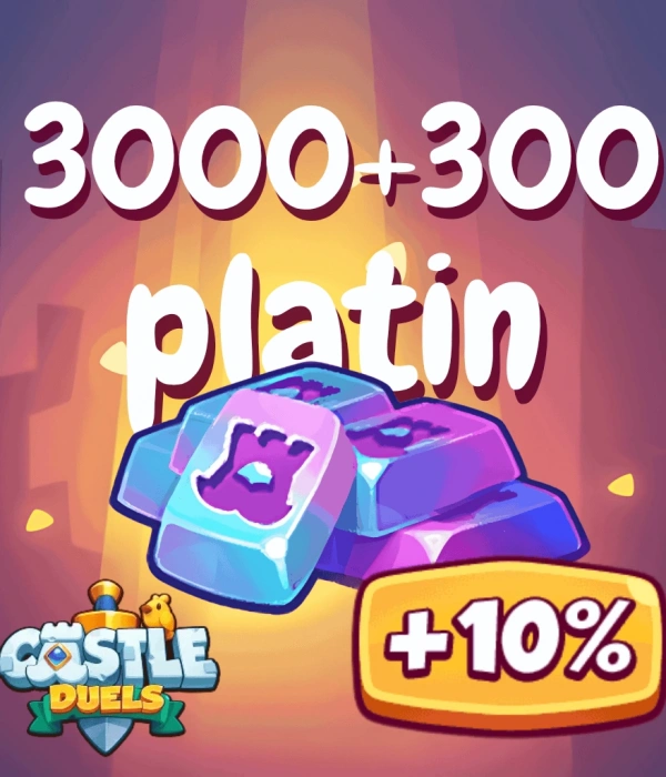 Castle Duels 3000 + 300 Platinum