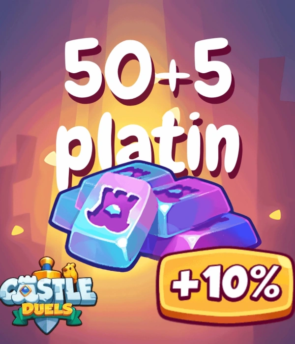 Castle Duels 50 + 5 Platin