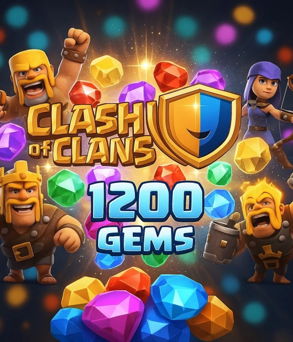 Clash of Clans 1200 Green Gems