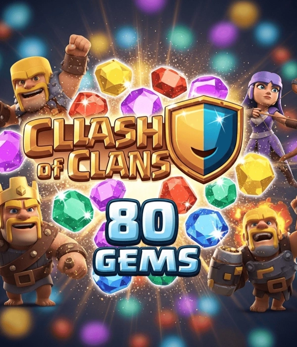 Clash of Clans 80 Green Gems