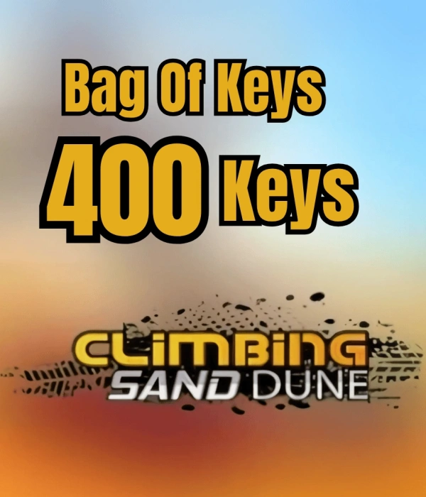 Escalade Sand Dune Sac de Clés - 400 Clés