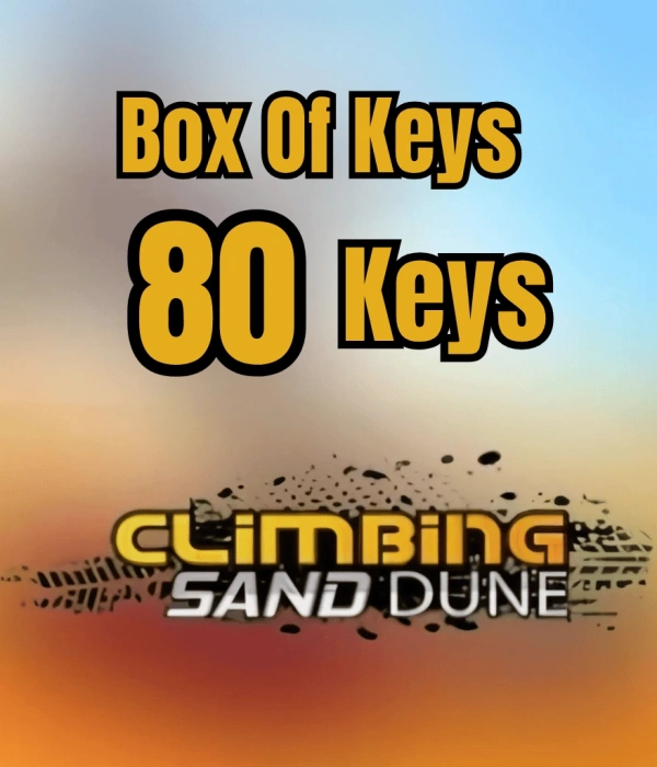 Grimper Dune de Sable Boîte de Clés - 80 Clés