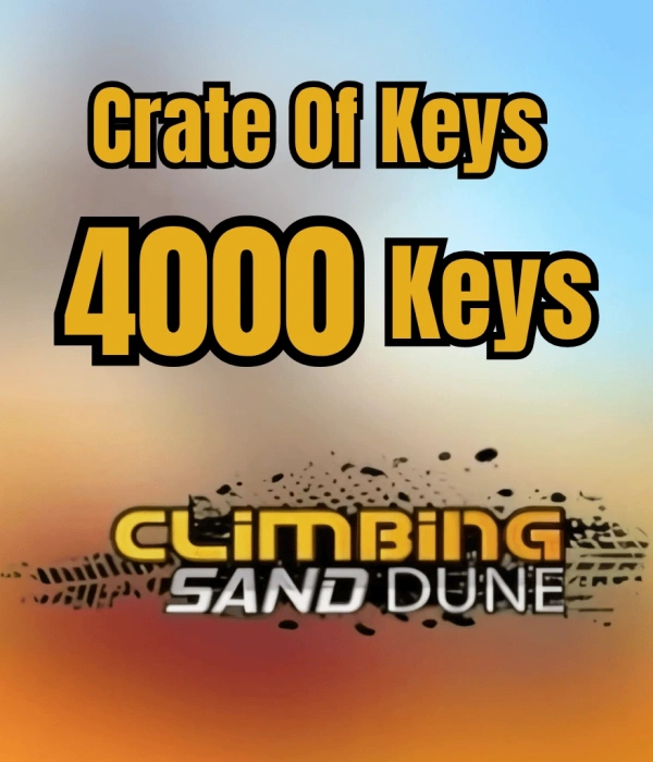 Escalier de sable grimpe caisse de clés - 4000 clés