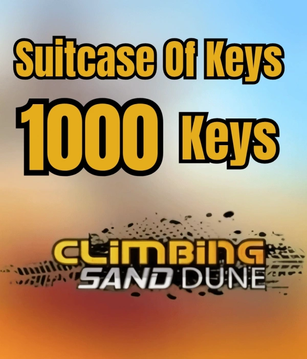 Grimper la dune de sable Valise de clés - 1000 clés