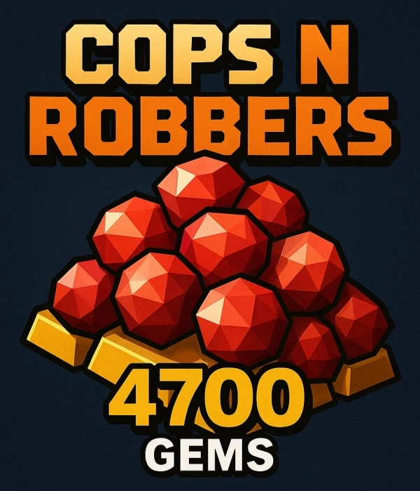 Cops N Robbers 4700 Gems