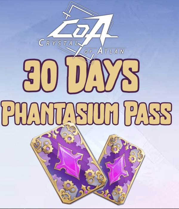 Crystal Of Atlan Phantasium Pass (30 Days)
