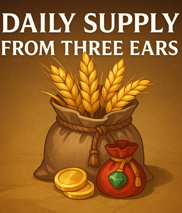 Daily Supply From Three Ears