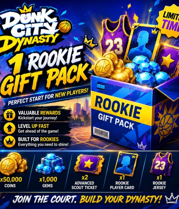 Dunk City Dynasty 1 Rookie Gift Pack