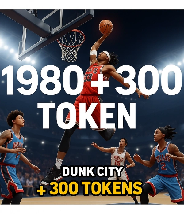 Dunk City Dynasty 1980 + 300 Tokens