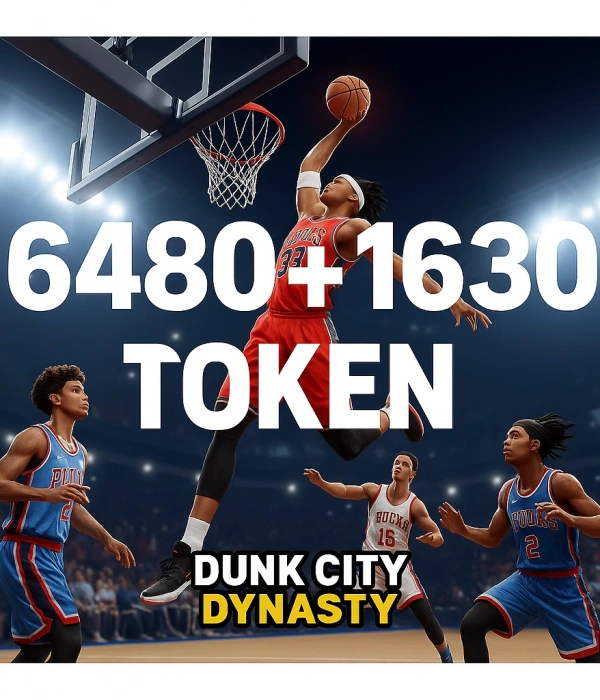 Dunk City Dynasty 6480 + 1630 Tokens