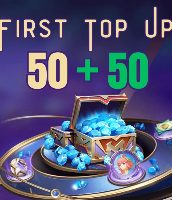 First Top Up 50 +50 Diamants