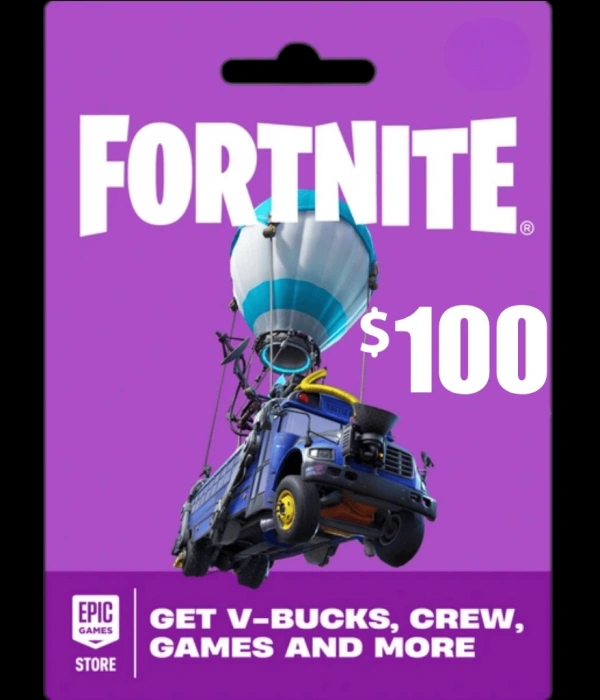 Fortnite Card 100$-US Account V-bucks
