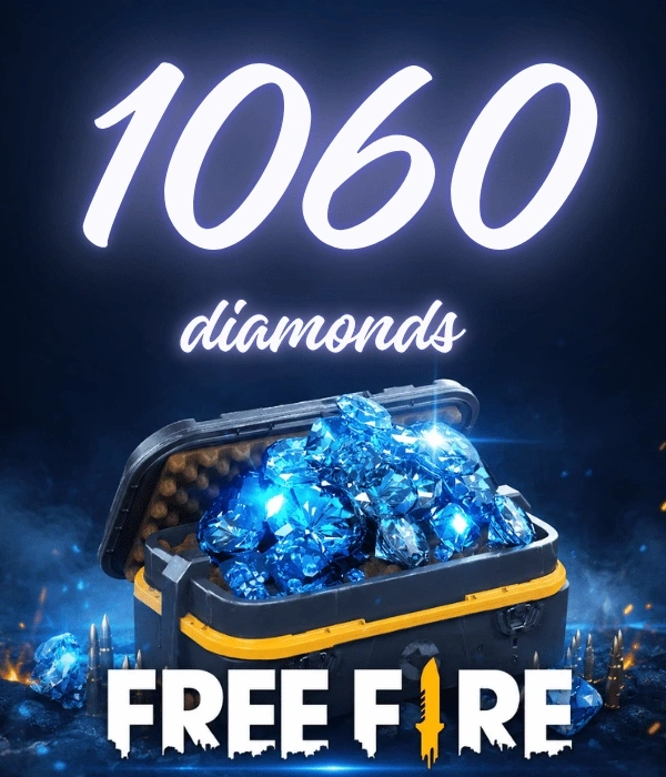 Free Fire 1060 Diamonds
