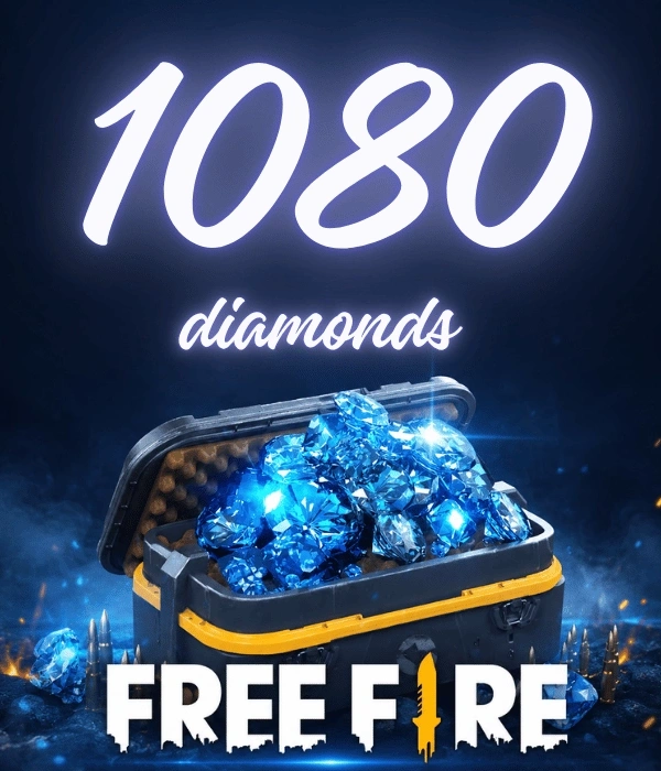 Free Fire 1080 Diamonds