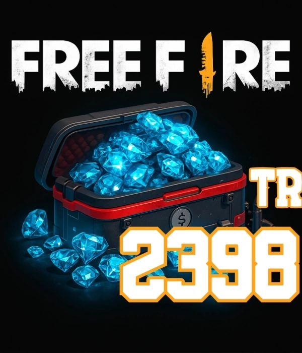 Free Fire 2398 Diamonds( 2180 + 218 Bonus )