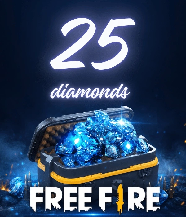 Free Fire 25 Diamonds