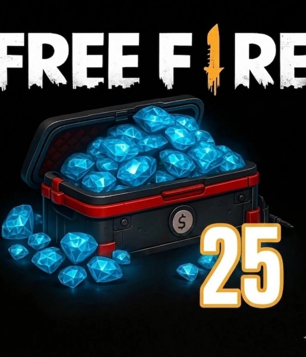 Free Fire 25 Diamonds Global