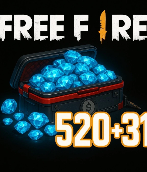 Free Fire 520+31 Diamonds Global