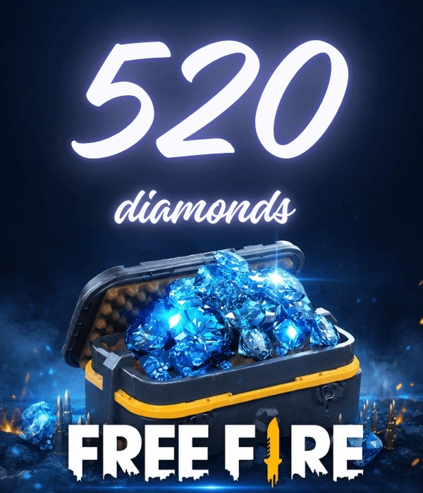 Free Fire 520 Diamonds