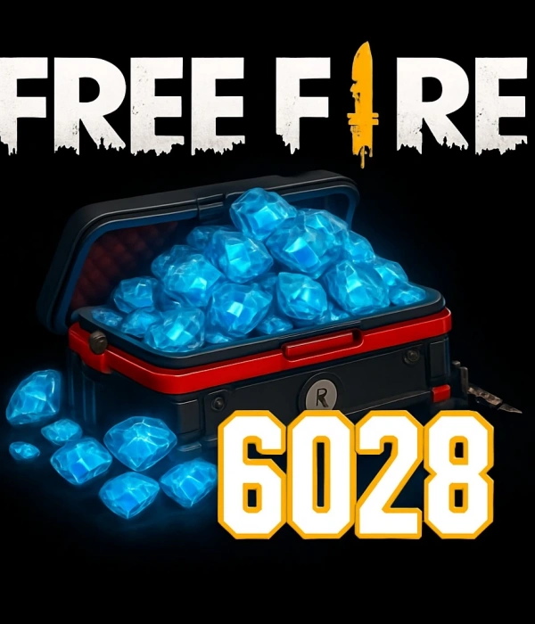 Free Fire 5480 + 548 Bonus Diamonds Global